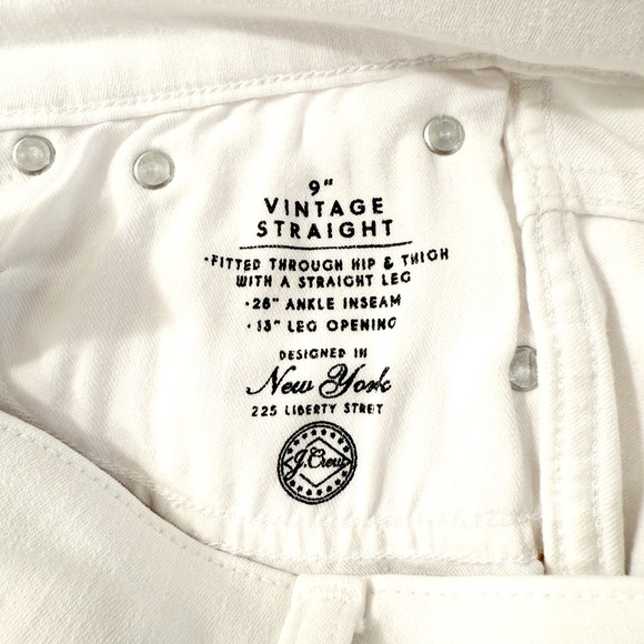 J. Crew 9” Vintage Straight Jean - Picture 10 of 11